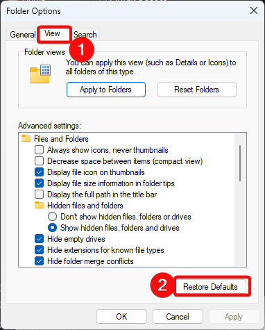 windows 11 is not asking to replace or skip files
