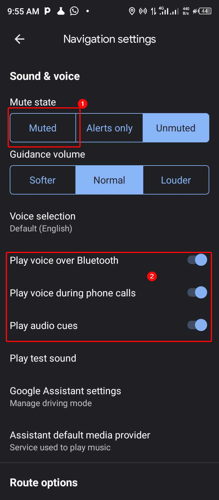 Turn Off Voice Navigation in Google Maps for Android