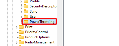 Enable or Disable Power Throttling Windows 11