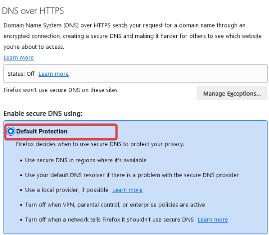 Enable DNS over HTTPS (DoH) Windows 11