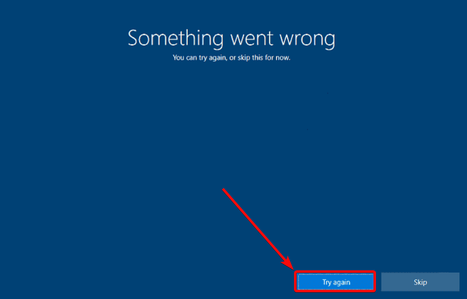 OOBEEULA Error Windows 11